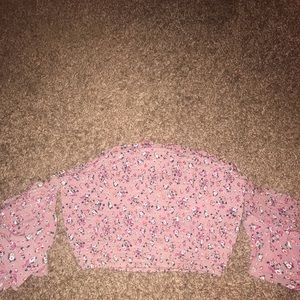 bandeau off the shoulder top!